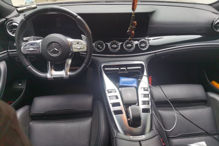 Used Mercedes-Benz AMG GT 2019 AMG GT 50 four-door sports car Center Console