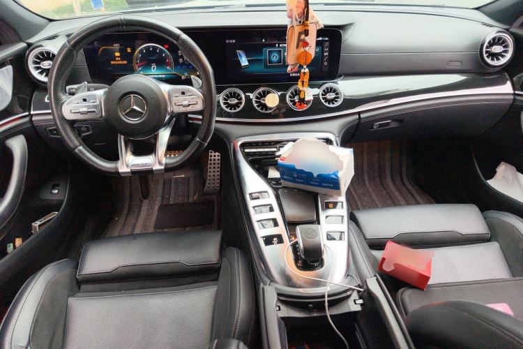 Used Mercedes-Benz AMG GT 2019 AMG GT 50 four-door sports car Center Console