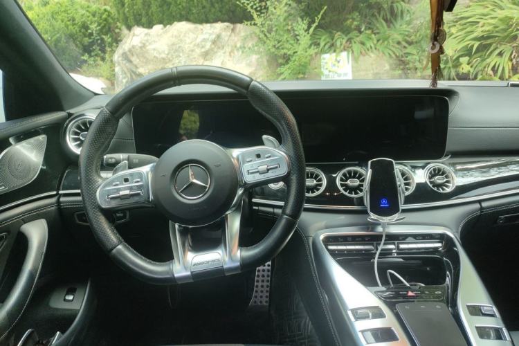 Used Mercedes-Benz AMG GT 2019 AMG GT 50 four-door sports car Center Console