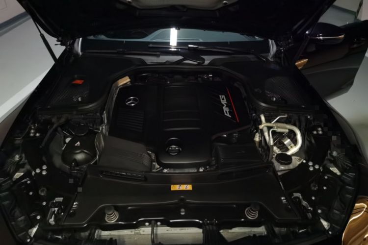 Used Mercedes-Benz AMG GT 2019 AMG GT 50 four-door sports car Engine Bay
