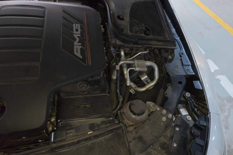 Used Mercedes-Benz AMG GT 2019 AMG GT 53 4MATIC+ Four-Door Coupe Engine Bay Left
