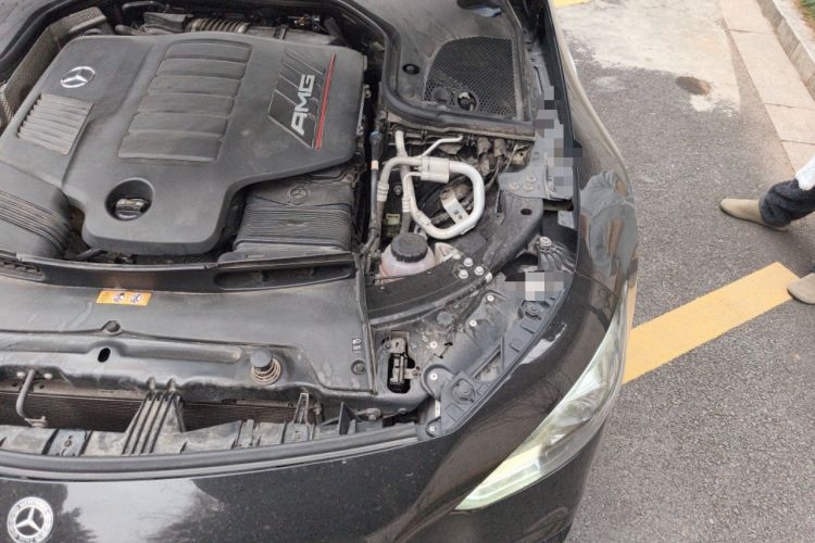 Used Mercedes-Benz AMG GT 2019 AMG GT 50 four-door sports car Engine Bay Left