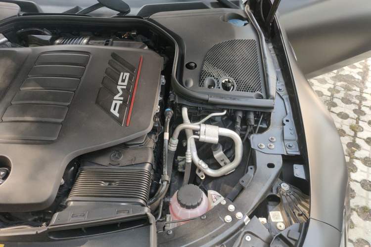 Used Mercedes-Benz AMG GT 2019 AMG GT 50 four-door sports car Engine Bay Left