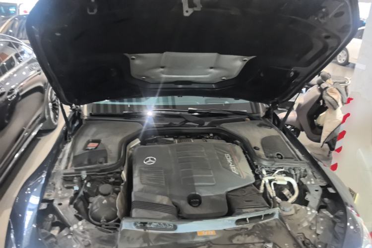 Used Mercedes-Benz AMG GT 2019 AMG GT 50 four-door sports car Engine Bay