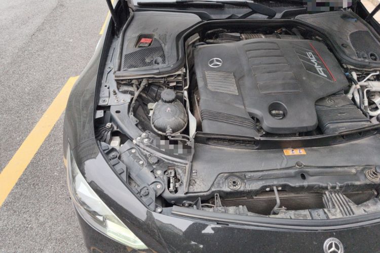 Used Mercedes-Benz AMG GT 2019 AMG GT 50 four-door sports car Engine Bay Right