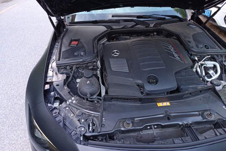 Used Mercedes-Benz AMG GT 2019 AMG GT 50 four-door sports car Engine Bay Right