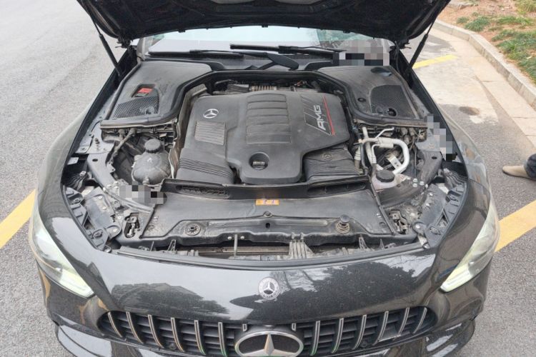 Used Mercedes-Benz AMG GT 2019 AMG GT 50 four-door sports car Engine Bay