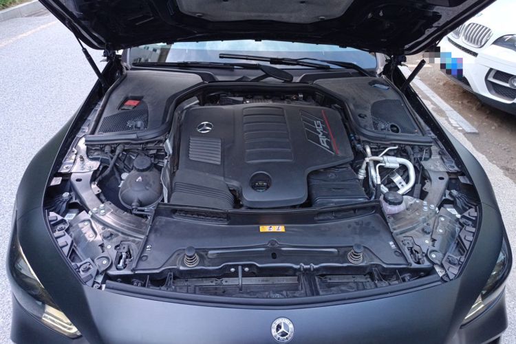 Used Mercedes-Benz AMG GT 2019 AMG GT 50 four-door sports car Engine Bay