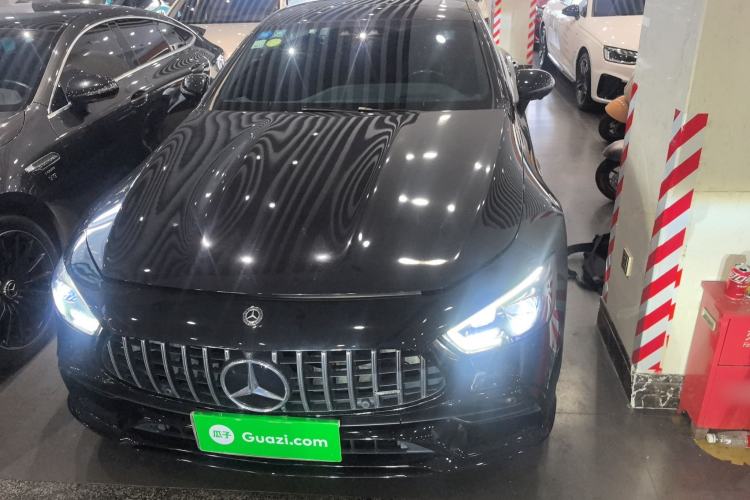 Used Mercedes-Benz AMG GT 2019 AMG GT 50 four-door sports car Front