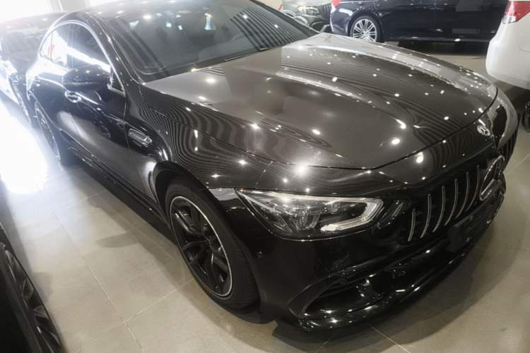 Used Mercedes-Benz AMG GT 2019 AMG GT 50 four-door sports car Front Right 45 Deg