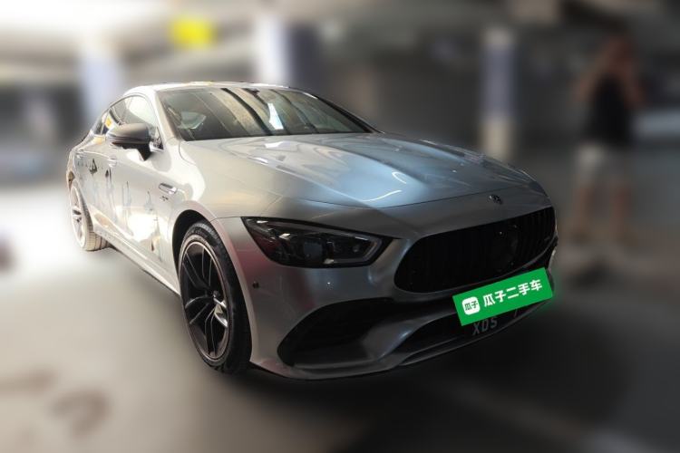 Used Mercedes-Benz AMG GT 2019 AMG GT 53 4MATIC+ Four-Door Coupe Front Right 45 Deg