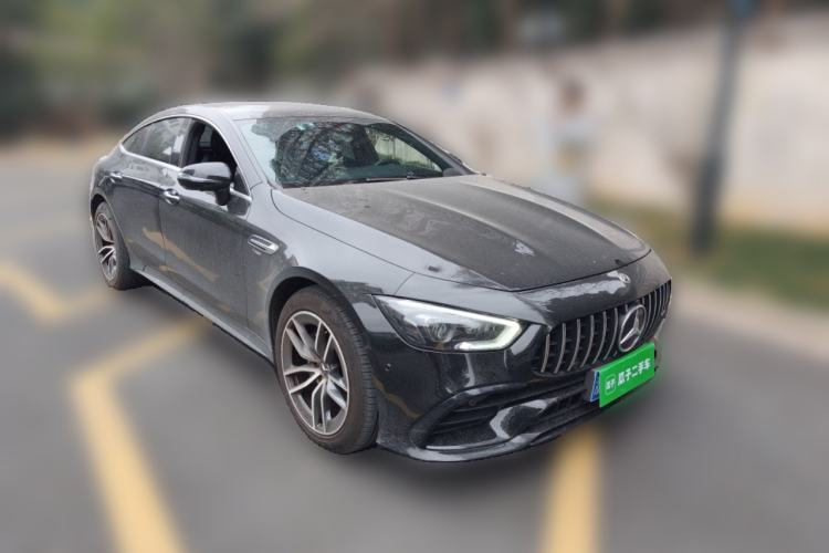 Used Mercedes-Benz AMG GT 2019 AMG GT 50 four-door sports car Front Right 45 Deg