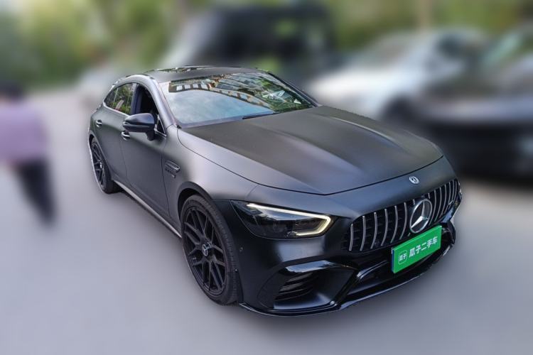 Used Mercedes-Benz AMG GT 2019 AMG GT 50 four-door sports car Front Right 45 Deg