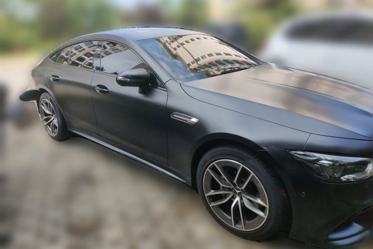 Used Mercedes-Benz AMG GT 2019 AMG GT 50 four-door sports car Front Right 45 Deg