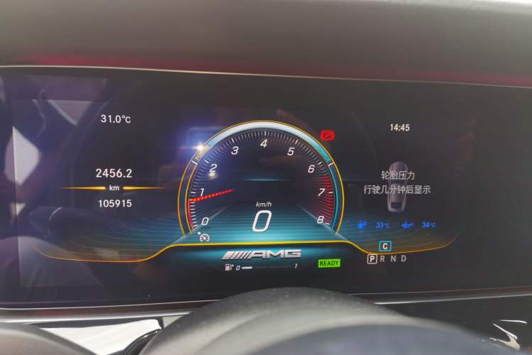 Used Mercedes-Benz AMG GT 2019 AMG GT 50 four-door sports car Instrument Cluster