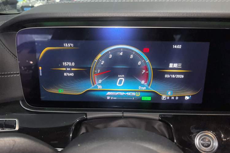 Used Mercedes-Benz AMG GT 2019 AMG GT 50 four-door sports car Instrument Cluster