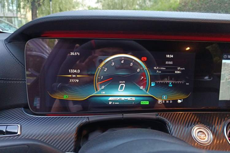 Used Mercedes-Benz AMG GT 2019 AMG GT 50 four-door sports car Instrument Cluster