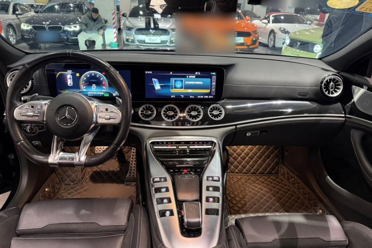 Used Mercedes-Benz AMG GT 2019 AMG GT 50 four-door sports car Interior 5
