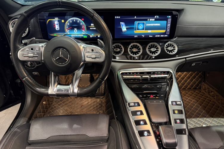 Used Mercedes-Benz AMG GT 2019 AMG GT 50 four-door sports car Interior 8
