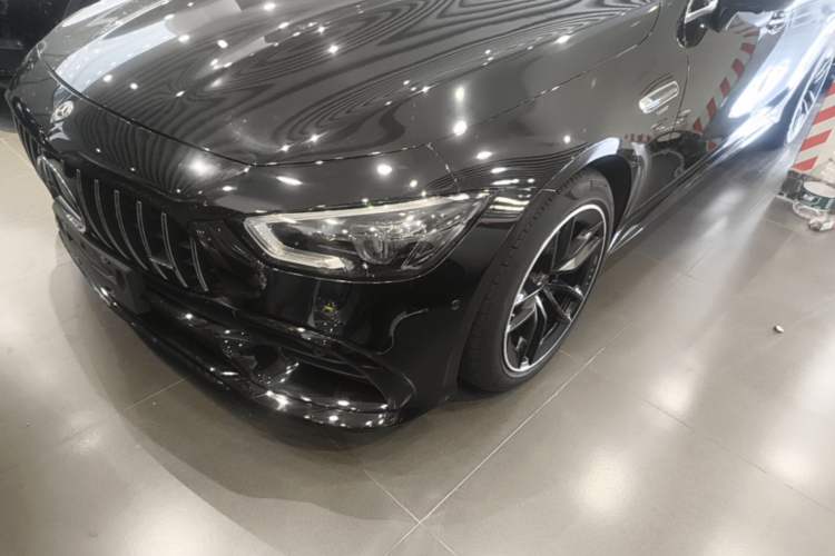 Used Mercedes-Benz AMG GT 2019 AMG GT 50 four-door sports car Left Front Headlight