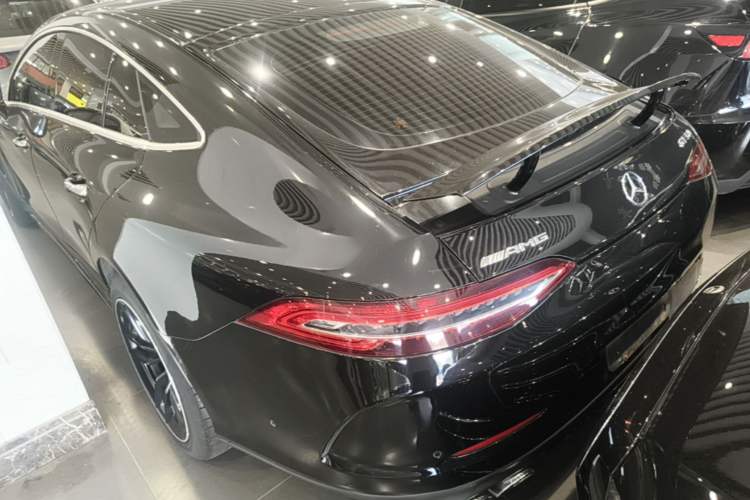 Used Mercedes-Benz AMG GT 2019 AMG GT 50 four-door sports car Rear Left 45 Deg