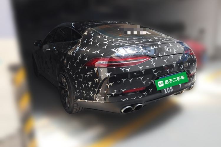 Used Mercedes-Benz AMG GT 2019 AMG GT 53 4MATIC+ Four-Door Coupe Rear Left 45 Deg