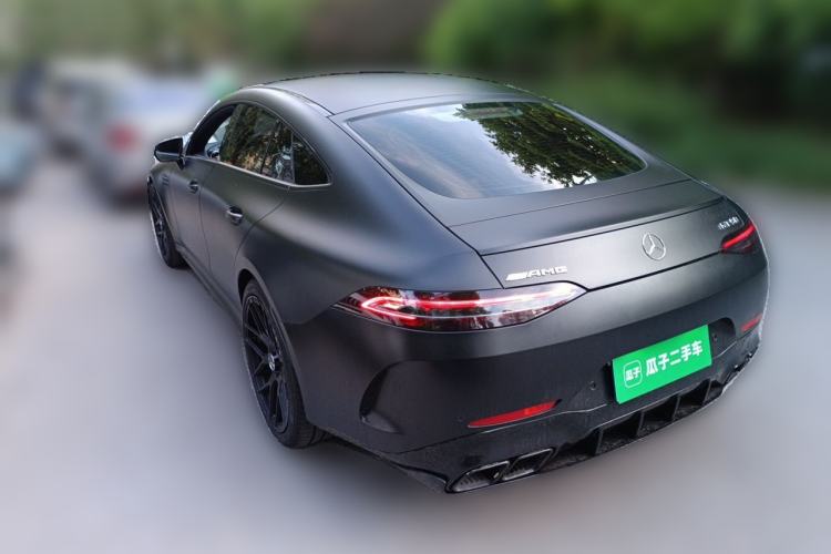 Used Mercedes-Benz AMG GT 2019 AMG GT 50 four-door sports car Rear Left 45 Deg