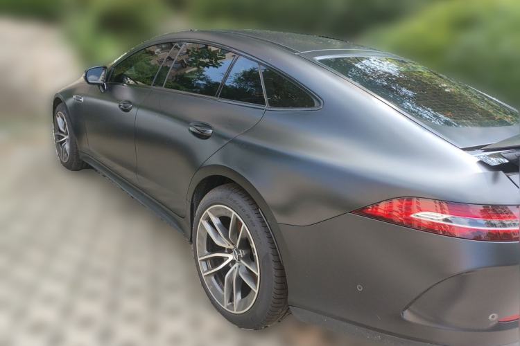 Used Mercedes-Benz AMG GT 2019 AMG GT 50 four-door sports car Rear Left 45 Deg