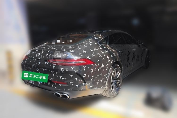 Used Mercedes-Benz AMG GT 2019 AMG GT 53 4MATIC+ Four-Door Coupe Rear Right 45 Deg