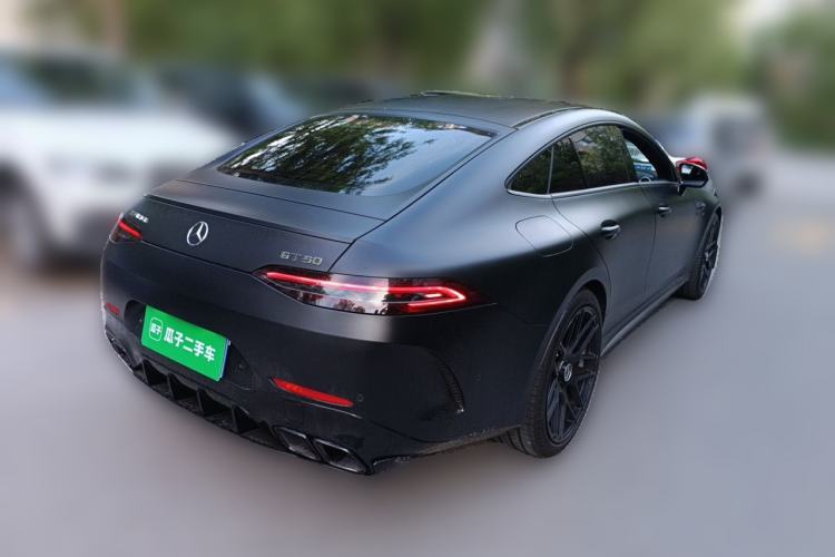 Used Mercedes-Benz AMG GT 2019 AMG GT 50 four-door sports car Rear Right 45 Deg