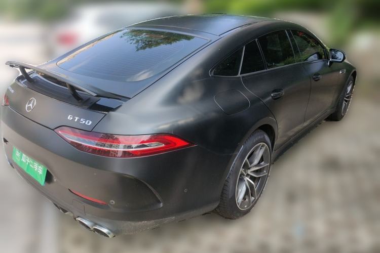 Used Mercedes-Benz AMG GT 2019 AMG GT 50 four-door sports car Rear Right 45 Deg