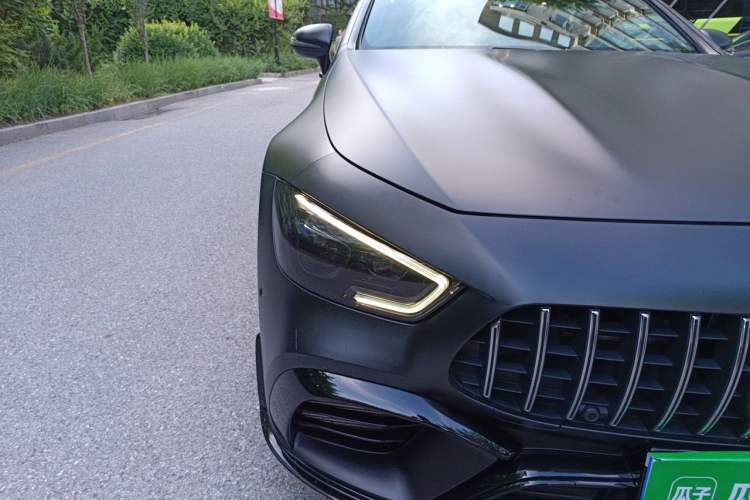 Used Mercedes-Benz AMG GT 2019 AMG GT 50 four-door sports car Right Front Headlight