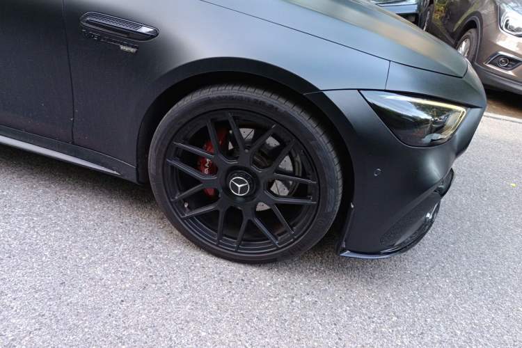 Used Mercedes-Benz AMG GT 2019 AMG GT 50 four-door sports car Right Front Wheel Hub