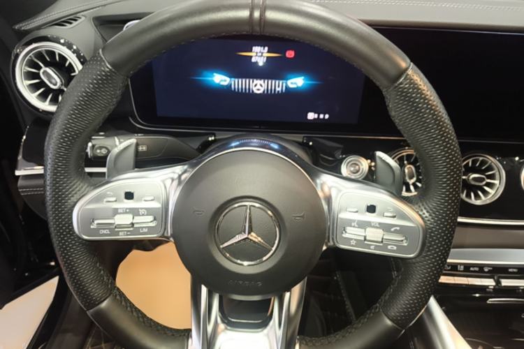 Used Mercedes-Benz AMG GT 2019 AMG GT 50 four-door sports car Steering Wheel
