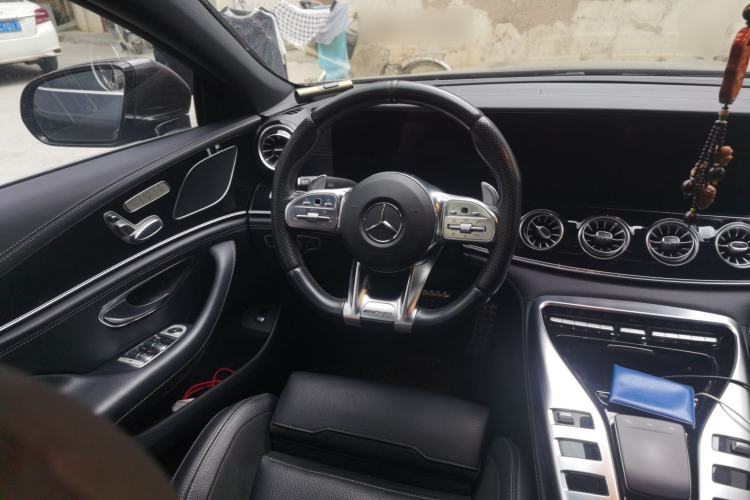Used Mercedes-Benz AMG GT 2019 AMG GT 50 four-door sports car Steering Wheel