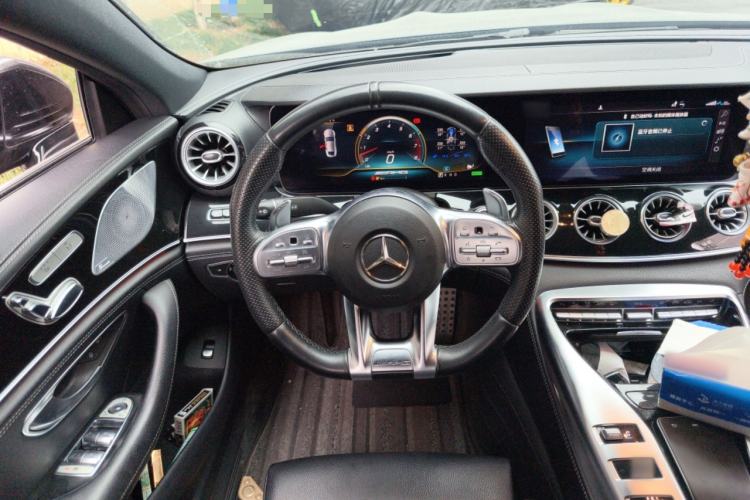 Used Mercedes-Benz AMG GT 2019 AMG GT 50 four-door sports car Steering Wheel