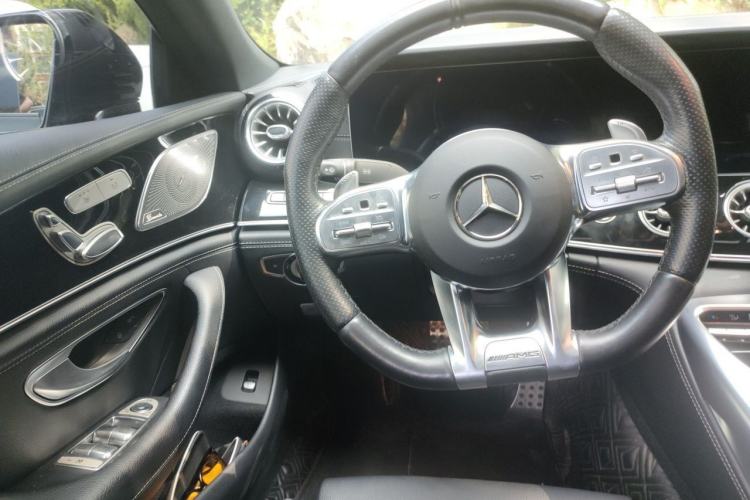 Used Mercedes-Benz AMG GT 2019 AMG GT 50 four-door sports car Steering Wheel