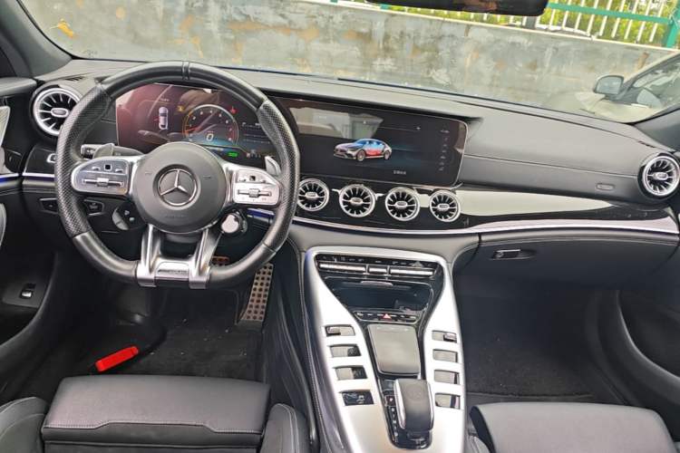 Used Mercedes-Benz AMG GT 2019 AMG GT 50 four-door sports car Center Console
