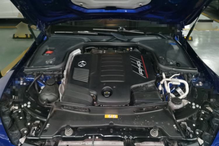 Used Mercedes-Benz AMG GT 2019 AMG GT 50 four-door sports car Engine Bay