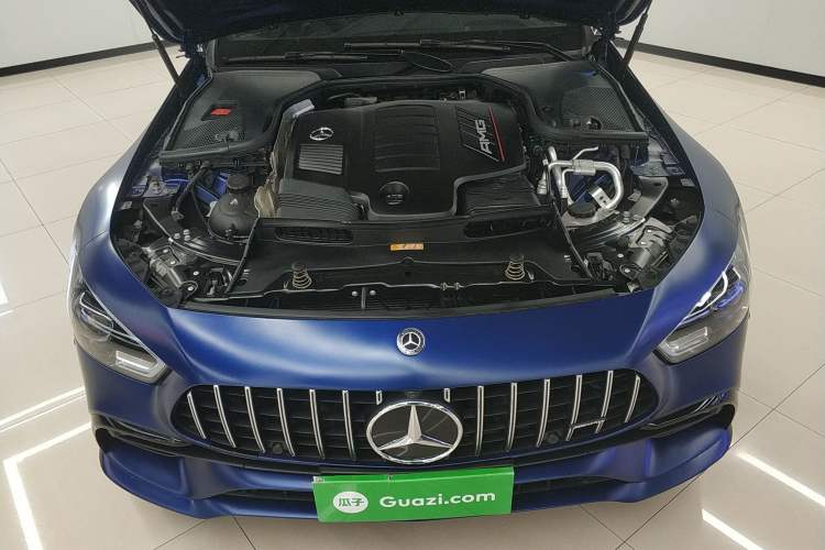 Used Mercedes-Benz AMG GT 2019 AMG GT 50 four-door sports car Engine Bay