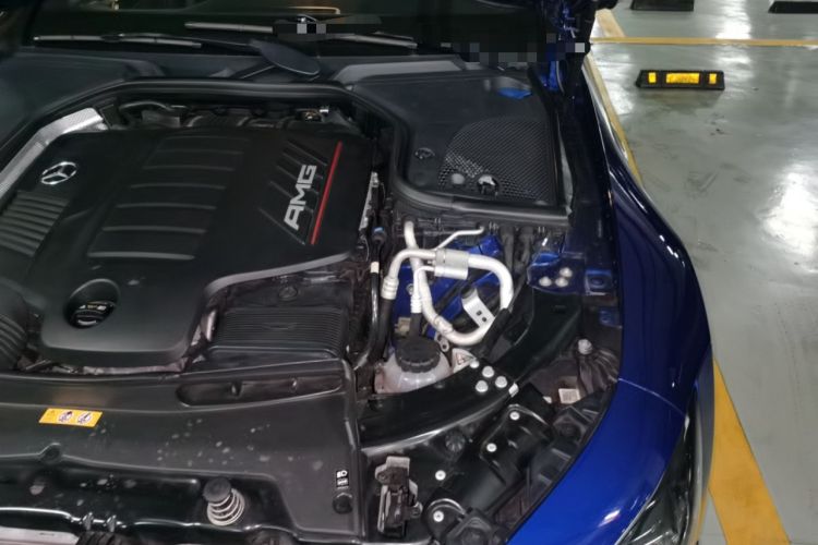Used Mercedes-Benz AMG GT 2019 AMG GT 50 four-door sports car Engine Bay Left