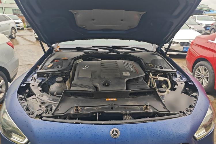 Used Mercedes-Benz AMG GT 2019 AMG GT 50 four-door sports car Engine Bay