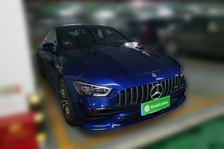 Used Mercedes-Benz AMG GT 2019 AMG GT 50 four-door sports car Front Right 45 Deg