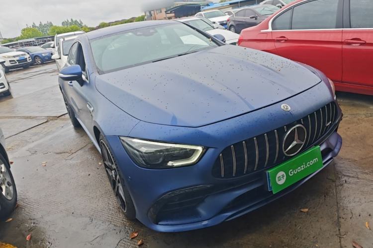 Used Mercedes-Benz AMG GT 2019 AMG GT 50 four-door sports car Front Right 45 Deg
