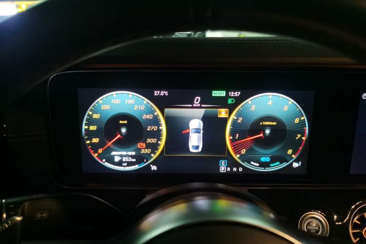 Used Mercedes-Benz AMG GT 2019 AMG GT 50 four-door sports car Instrument Cluster