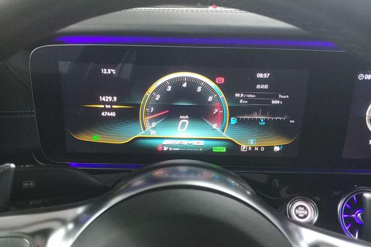 Used Mercedes-Benz AMG GT 2019 AMG GT 50 four-door sports car Instrument Cluster