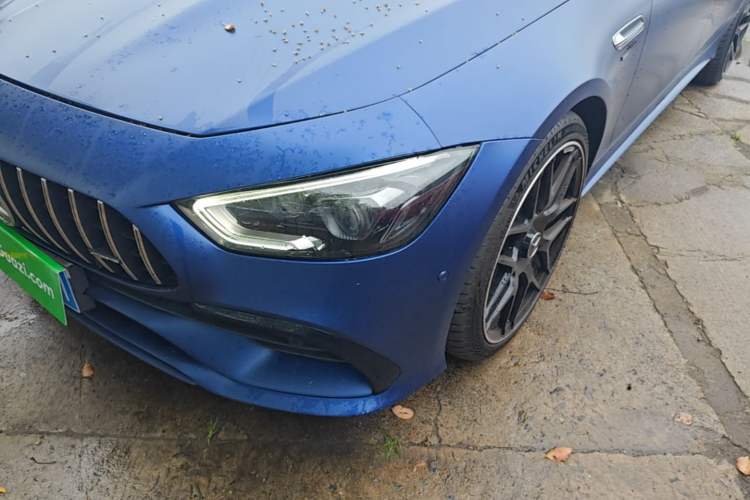Used Mercedes-Benz AMG GT 2019 AMG GT 50 four-door sports car Left Front Headlight