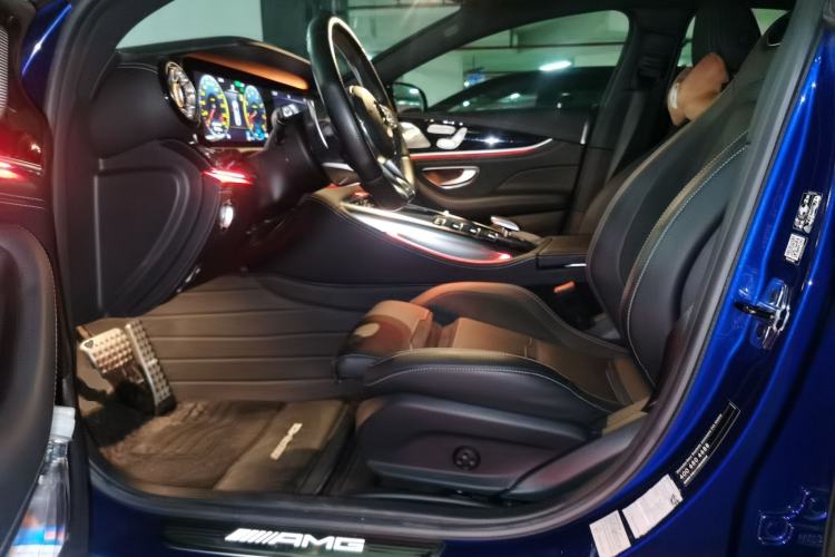 Used Mercedes-Benz AMG GT 2019 AMG GT 50 four-door sports car Left Front Seat