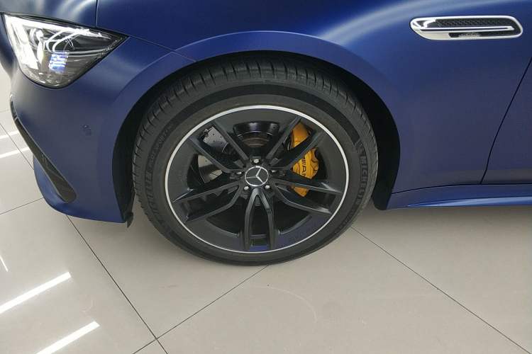Used Mercedes-Benz AMG GT 2019 AMG GT 50 four-door sports car Left Front Wheel Hub