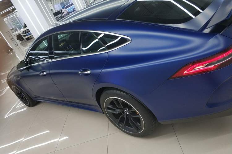 Used Mercedes-Benz AMG GT 2019 AMG GT 50 four-door sports car Left Side